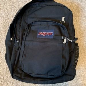 Black Jansport Big Student Backpack